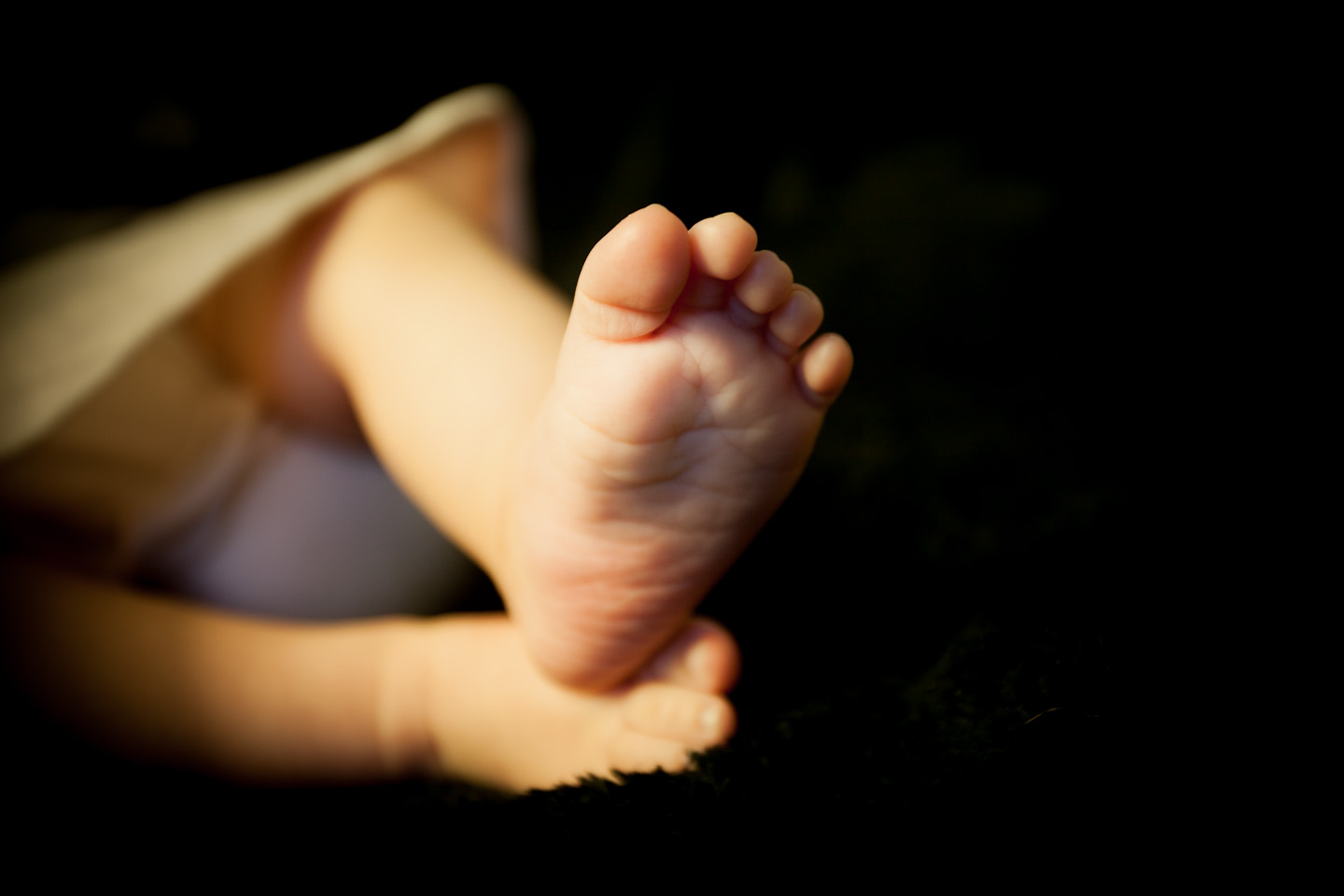 So klein und schon ein Fuß