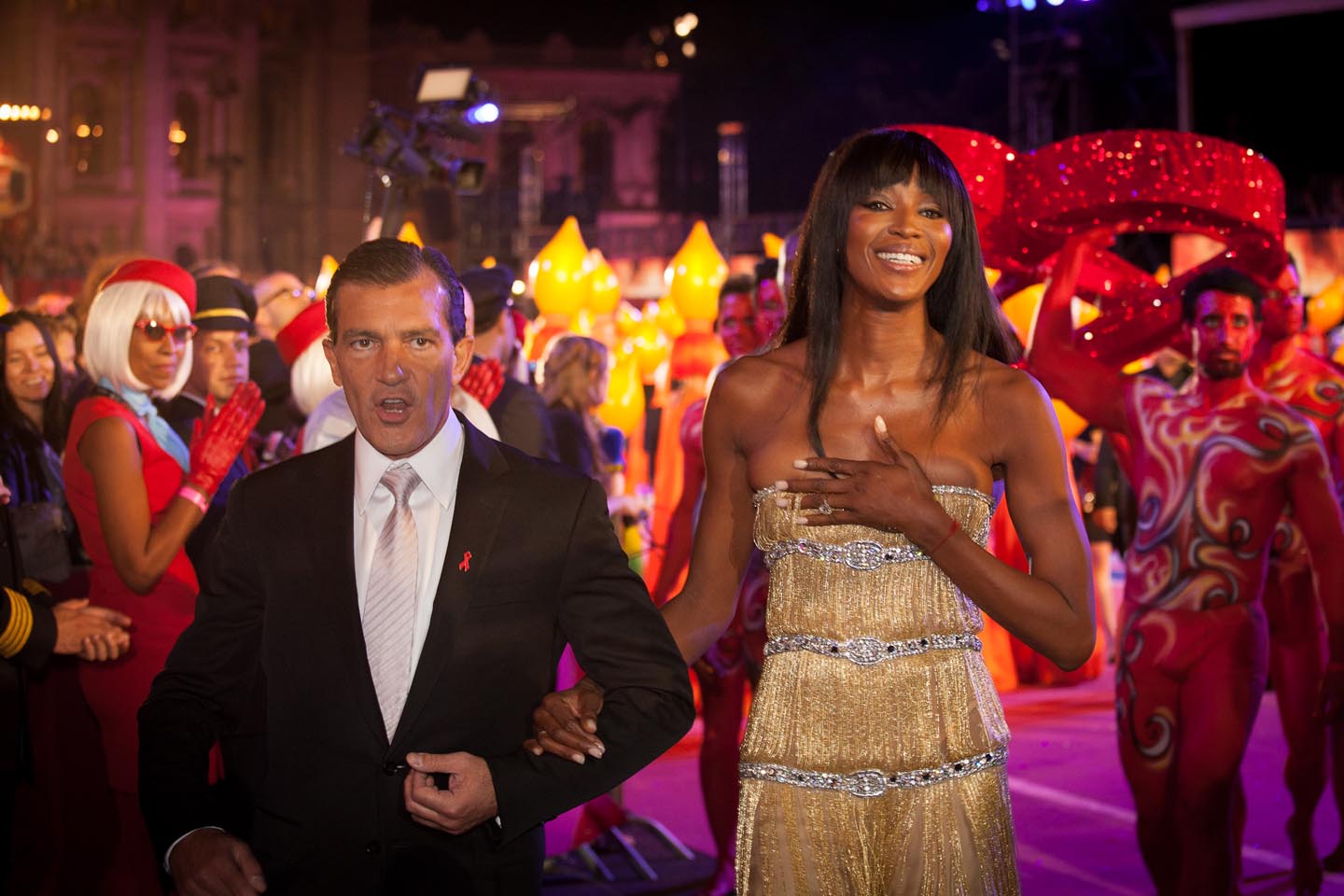 Naomi Campbell & Antoni Banderas