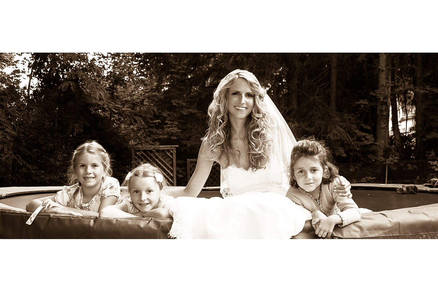 So eine hübsche Braut möchten wir auch mal werden