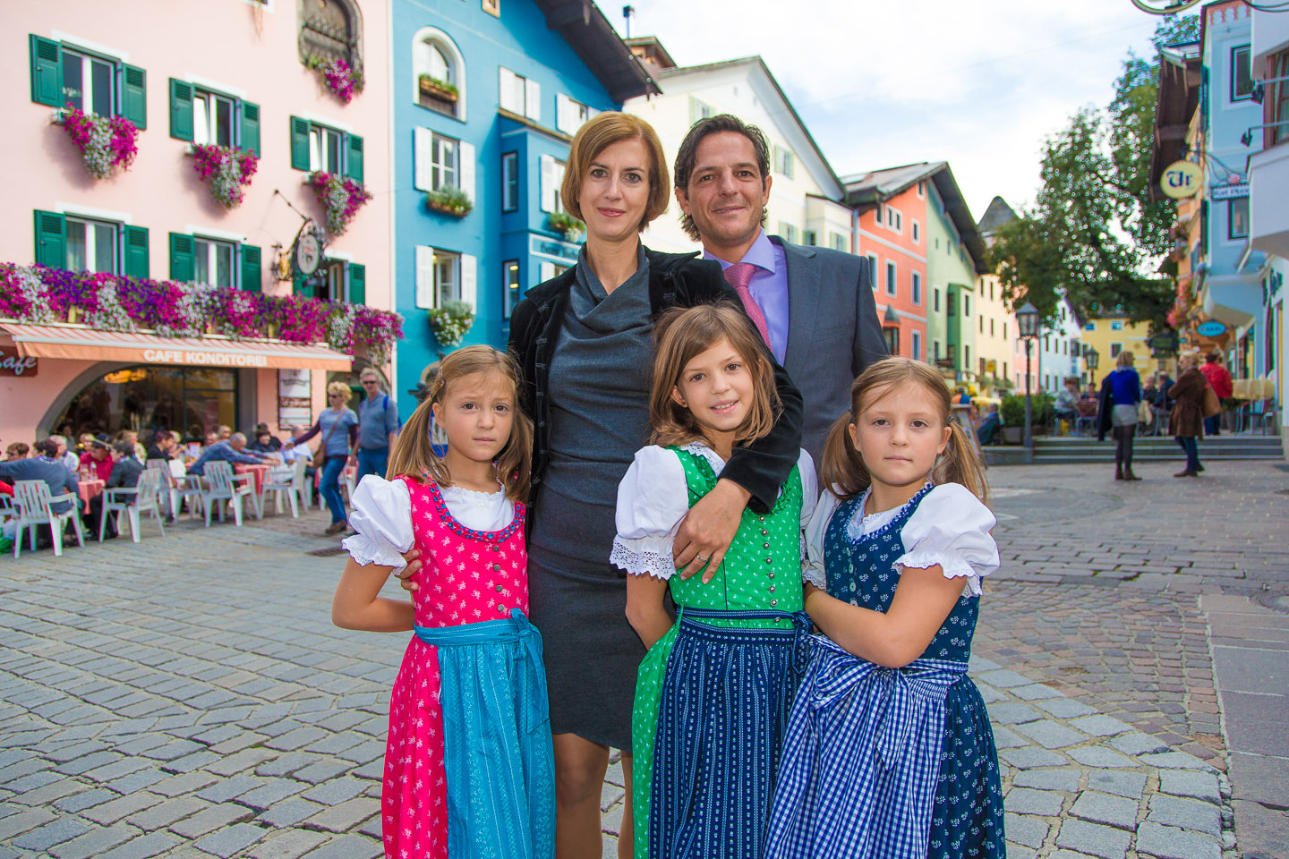 Familie in Kitzbühel