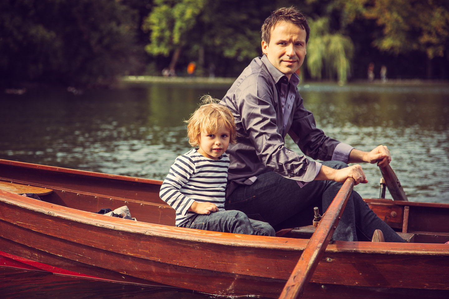 Wenn der Vater mit dem Sohn...