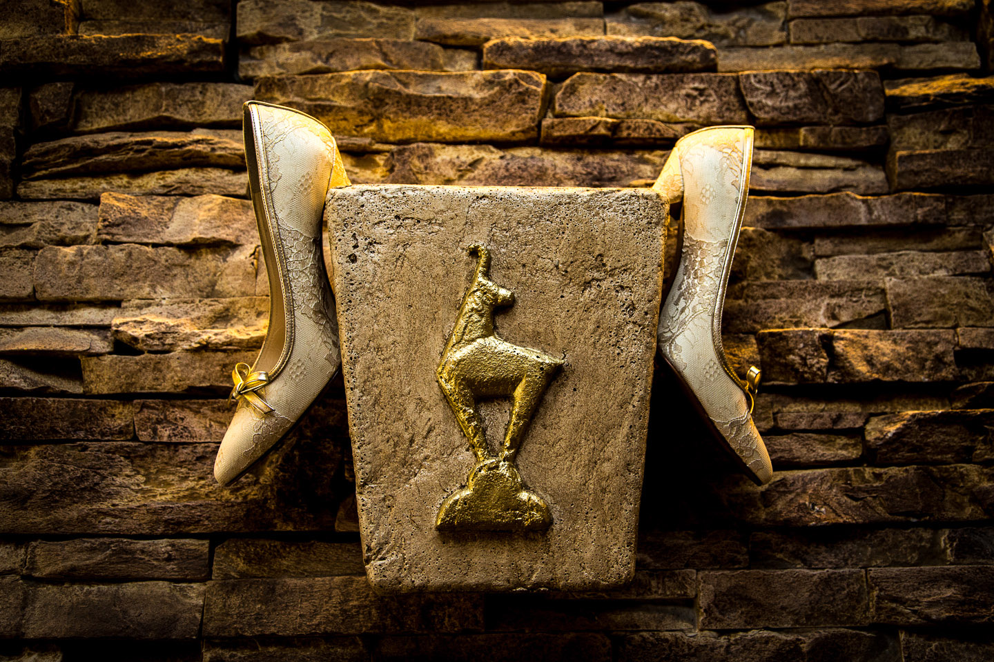 Brautkleid für den Fuß